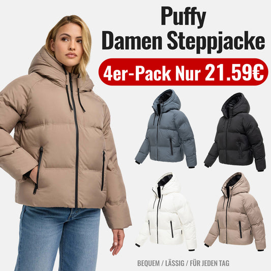 Puffy Damen Steppjacke.