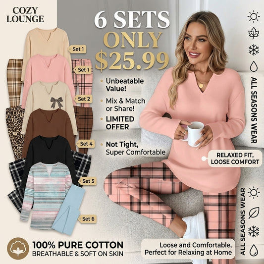 2pcs/Set Women Long Sleeve T-Shirt And Leggings